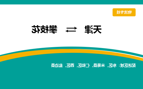 天津到攀枝花物流专线-天津到攀枝花货运公司-门到门一站式服务